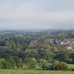 Rémalard en Perche vu depuis le bois de Saint Georges