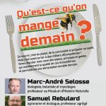 Affiche qu'est-ce qu'on mange demain