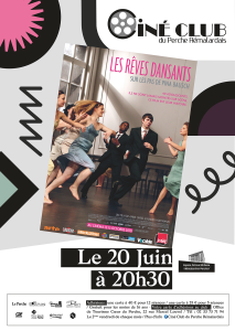 Affiche du ciné-club avec le film Les rêves dansants