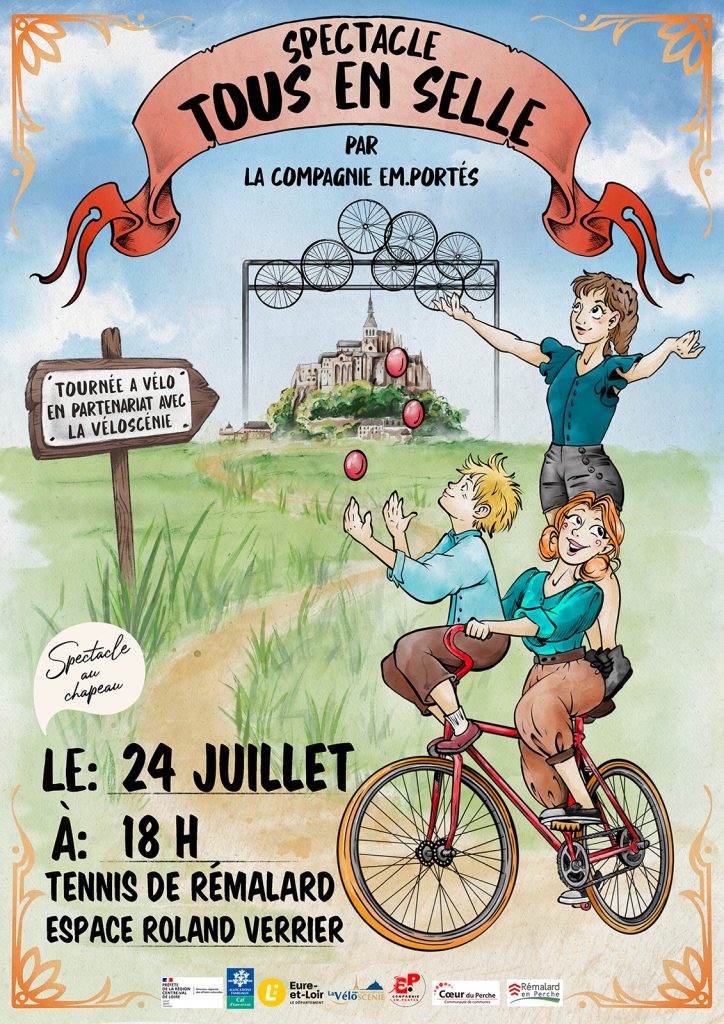 Affiche du spectacle Tous en selle