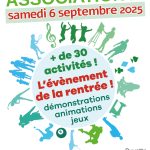 Affiche du forum des associations 2025