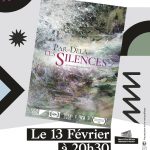 Affiche du ciné-club pour le film documentaire Par-delà les silences.