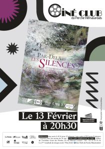 Affiche du ciné-club pour le film documentaire Par-delà les silences.