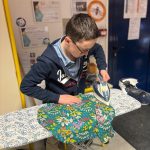 Une partie des élèves de la mini-entreprise du collège Paul-Harel